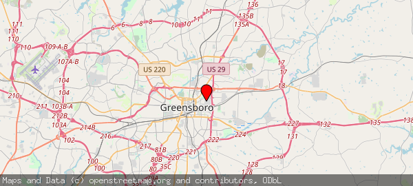 1601 E Market St, Greensboro, NC 27401, USA